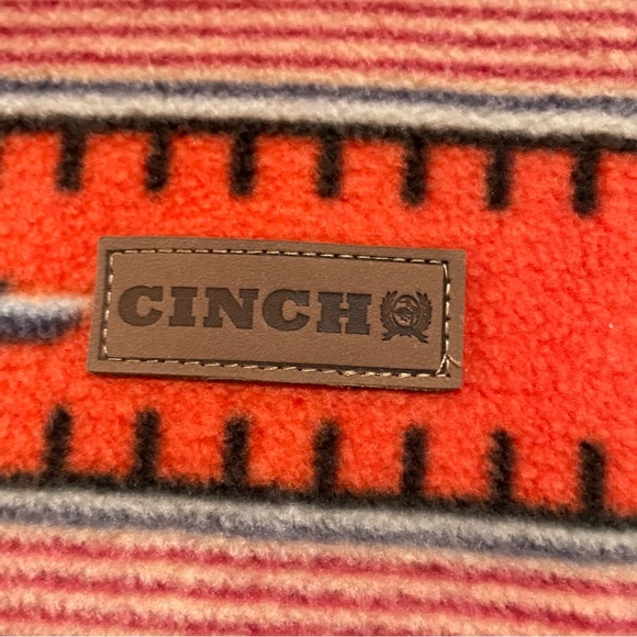Cinch Aztec Multicolor Fleece with Button-Up Collar size xl - Picture 4 of 8